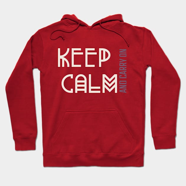 Keep Calm in the Storm Hoodie by Vitalware